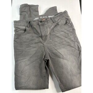 Children’s Place Super Skinny Faded Gray Jeans Sz 18